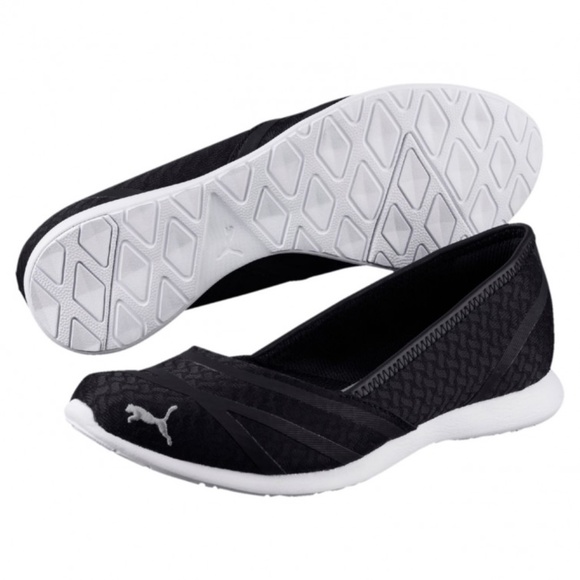 puma vega ballet black